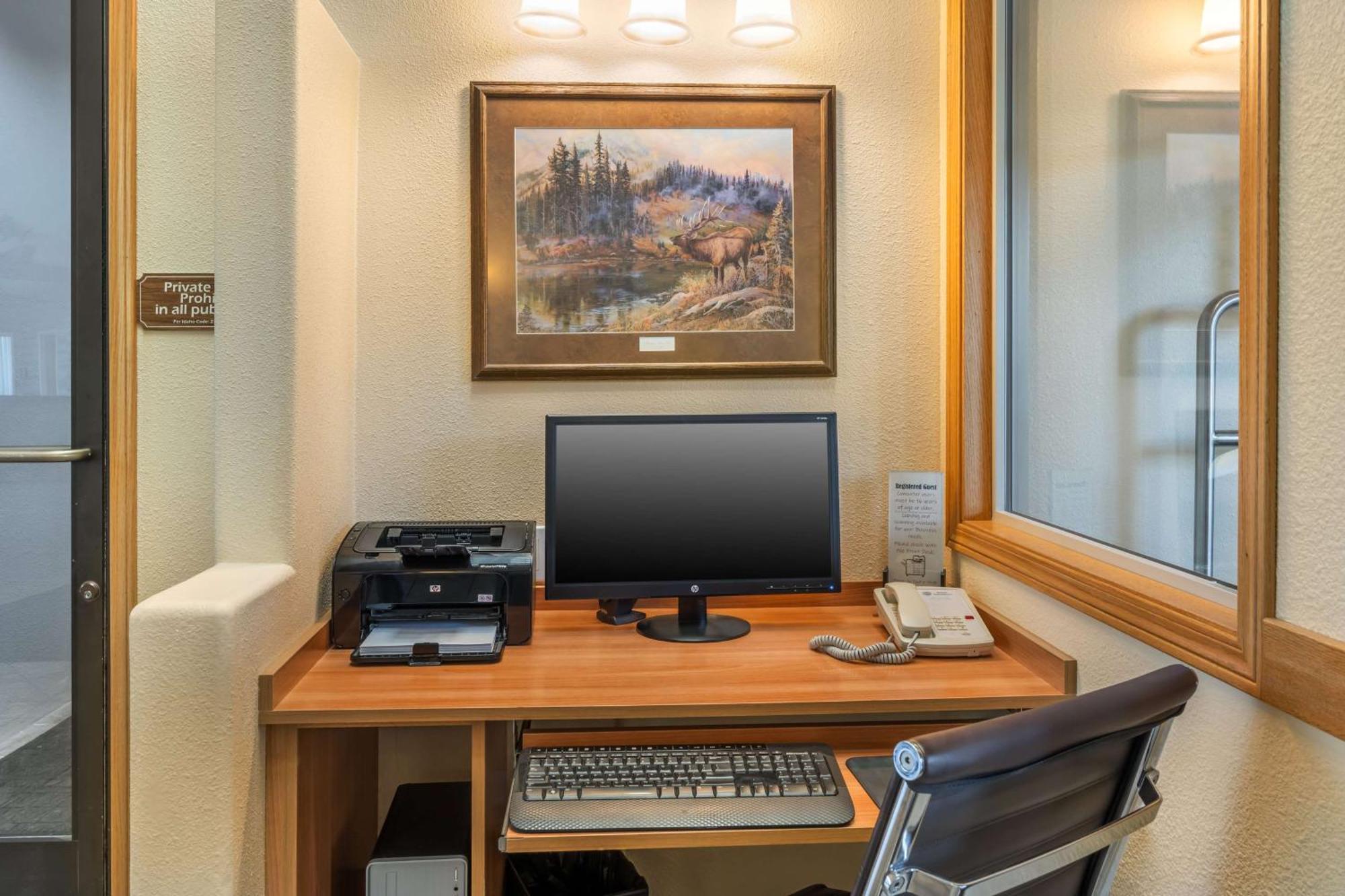เบสต์ เวสเทิร์น ลอดจ์ แอท ริเวอร์ส เอดจ์ Hotel Orofino ภายนอก รูปภาพ