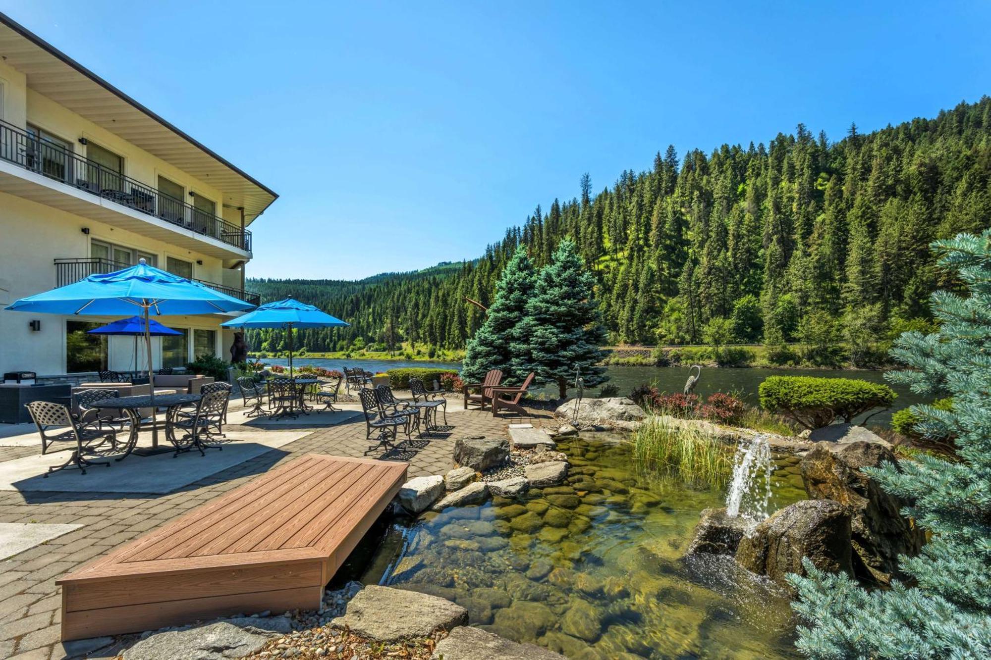 เบสต์ เวสเทิร์น ลอดจ์ แอท ริเวอร์ส เอดจ์ Hotel Orofino ภายนอก รูปภาพ